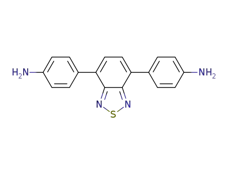 Molecular Structure of 1203707-77-0 (4,4′-(benzo-2,1,3-thiadiazole-4,7-diyl)dianiline)
