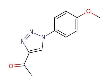 1-[1-(4-Methoxy-benzyl)-1H-[1,2,3]triazol-4-yl]-ethanone cas  88860-93-9
