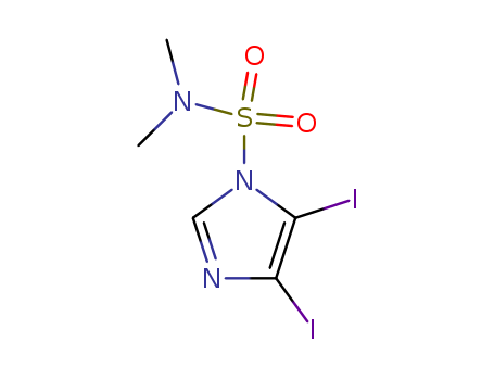 N,N-Dimethyl-4,5-diiodo-1H-imidazole-1-sulfonamide