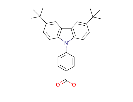 3,6-di-tert-butyl-9-(4-methoxycarbonylphenyl)-9H-carbazole