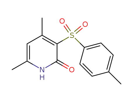 4,6-DIMETHYL-3-[(4-METHYLPHENYL)SULFONYL]-2(1H)-PYRIDINONE