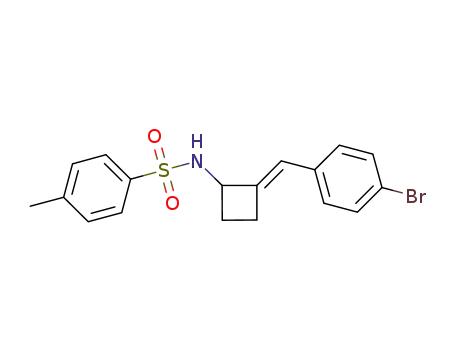 (E)-N-[2-(4-bromobenzylidene)cyclobutyl]-4-methylbenzenesulfonamide