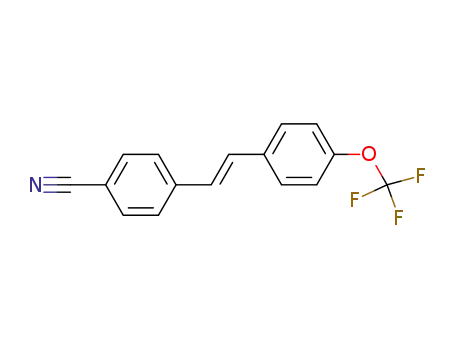 4-(4-(trifluoromethoxy)styryl)benzonitrile