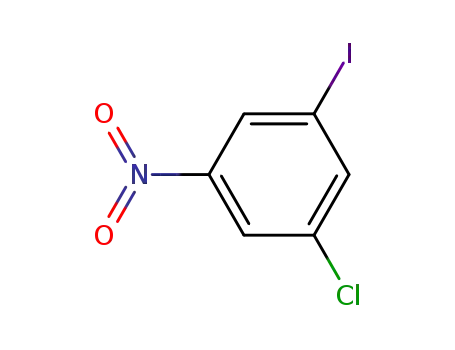 Molecular Structure of 123158-76-9 (3-Chloro-5-iodonitrobenzene)