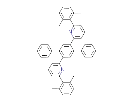 1,4-bis(2'-pyridyl-3'-(2'',6''-dimethylphenyl))-2,5-diphenylbenzene