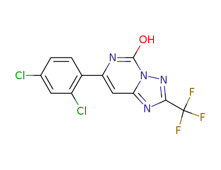 7-(2,4-dichlorophenyl)-2-(trifluoromethyl)[1,2,4]triazolo[1,5-c]pyrimidin-5-ol