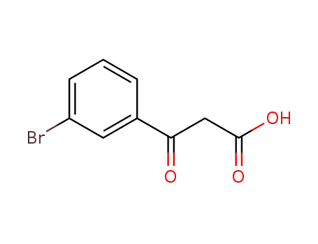 Molecular Structure of 1000556-86-4 (3-(3-Bromo-phenyl)-3-oxo-propionic acid)
