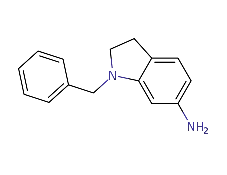 Molecular Structure of 256924-07-9 (1-benzyl-2,3-dihydro-1H-indol-6-amine)
