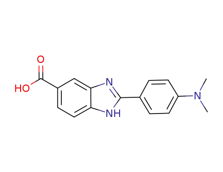 2-(4-디메틸아미노페닐)-1H-벤즈이미다졸-5-카르복실산