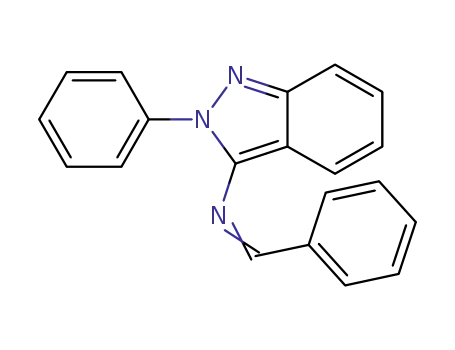 (2-phenyl-2H-indazol-3-yl)-[1-phenyl-methylidene]-amine
