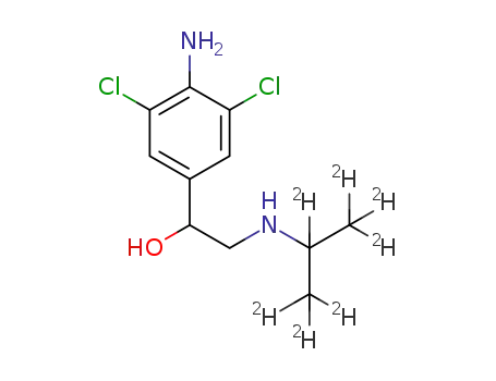 Molecular Structure of 1173021-09-4 (Clenproperol)