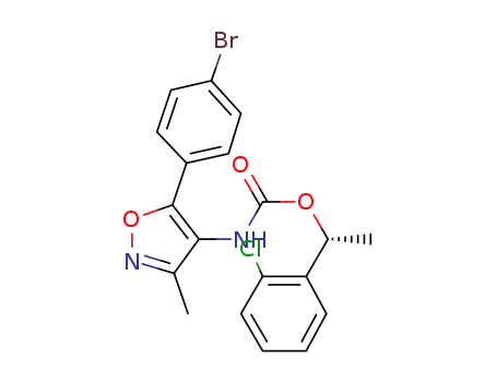 (R)-1-(2-chlorophenyl)ethyl (5-(4-broMophenyl)-3-Methylisoxazol-4-yl)carbaMate