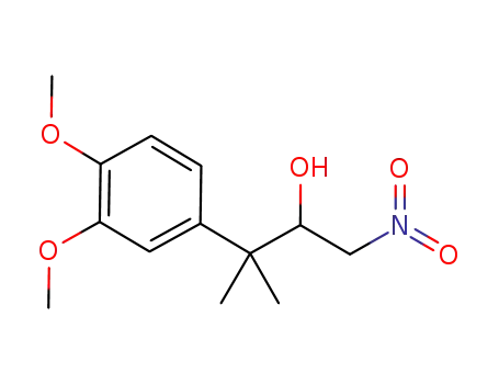 3-(3,4-dimethoxyphenyl)-3-methyl-1-nitrobutan-2-ol