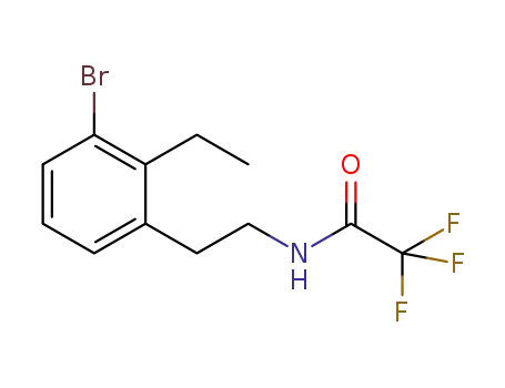 N-[2-(3-bromo-2-ethylphenyl)ethyl]-2,2,2-trifluoroacetamide