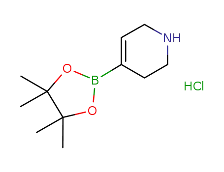 1,2,3,6-Tetrahydro-4-(4,4,5,5-tetramethyl-1,3,2-
dioxaborolan-2-yl)pyridine hydrochloride