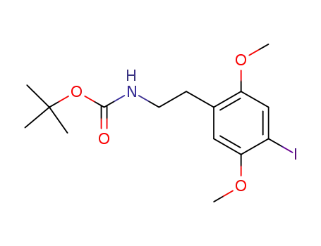 tert-butyl N-[2-(2,5-dimethoxy-4-iodophenyl)ethyl]carbamate