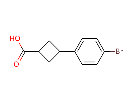 3-(4-bromophenyl)cyclobutanecarboxylic acid