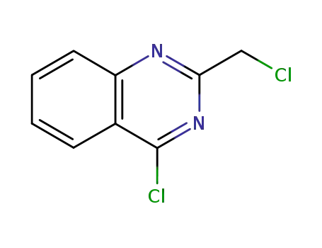Molecular Structure of 34637-41-7 (4-CHLORO-2-CHLOROMETHYLQUINAZOLINE)