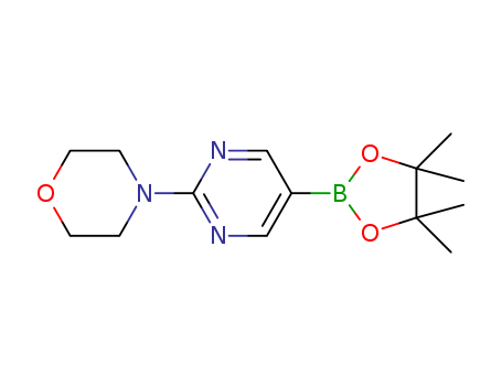 4-(5-(4，4，5，5-Tetramethyl-1，3，2-dioxaborolan-2-yl)pyrimidin-2-yl)morpholine