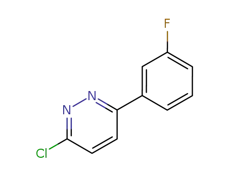 Pyridazine, 3-chloro-6-(3-fluorophenyl)-