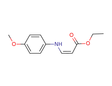 ethyl (Z)-3-((4-methoxyphenyl)amino)acrylate