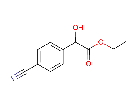 Molecular Structure of 847227-46-7 (4-Cyanomandelic acid ethyl ester)