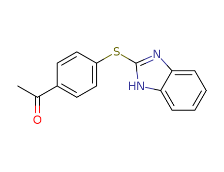 Ethanone,1-[4-(1H-benzimidazol-2-ylthio)phenyl]-