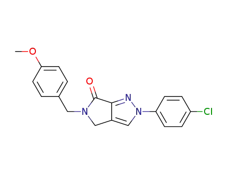 2-(4-chlorophenyl)-5-(4-methoxybenzyl)-4,5-dihydropyrrolo[3,4-c]pyrazol-6(2H)-one