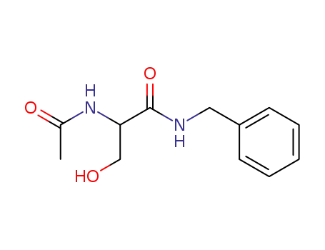 Propanamide, 2-(acetylamino)-3-hydroxy-N-(phenylmethyl)-