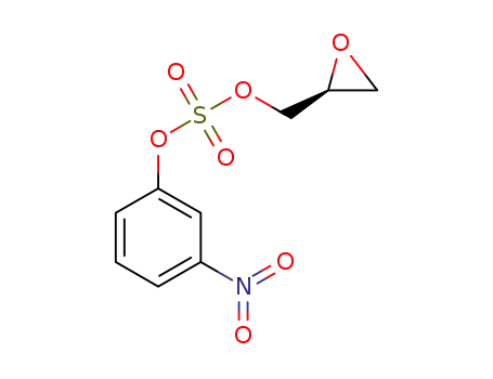 Molecular Structure of 1314092-54-0 ((2S)-glycidyl-3-nitrobenzenesulfonate)