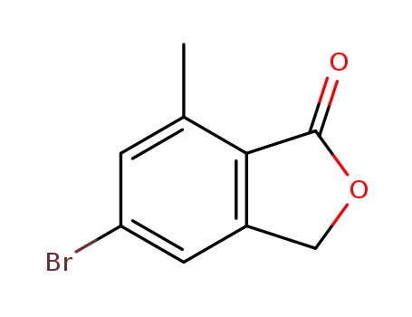 Molecular Structure of 1314217-74-7 (5-bromo-7-methylisobenzofuran-1(3H)-one)
