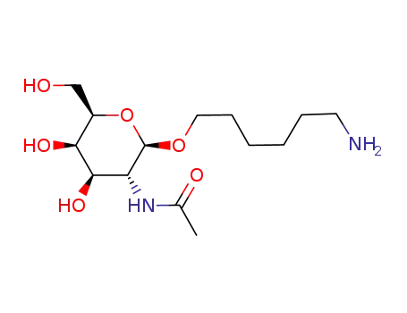 6-aminohexyl 2-acetamido-2-deoxy-β-D-galactopyranoside
