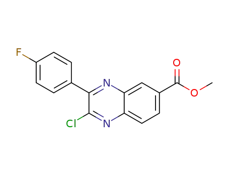 methyl 2-chloro-3-(4-fluorophenyl)quinoxaline-6-carboxylate