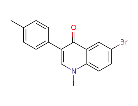 6-bromo-1-methyl-3-(4-methylphenyl)quinolin-4(1H)-one
