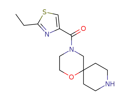 (2-ethylthiazol-4-yl)(1-oxa-4,9-diazaspiro[5.5]undecan-4-yl)methanone