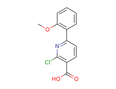 2-CHLORO-6-(2-METHOXYPHENYL)NICOTINIC ACID