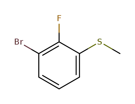 (3-bromo-2-fluorophenyl)(methyl)sulfane