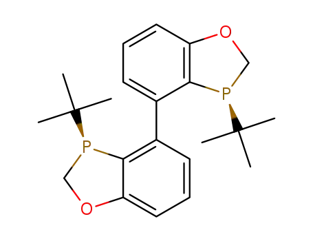 Molecular Structure of 2214207-73-3 ((3S,3'S)-3,3'-di-tert-butyl-2,2',3,3'-tetrahydro-4,4'-bibenzo[d][1,3]oxaphosphole)