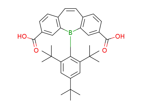 5-(2,4,6-tri-tert-butylphenyl)dibenzo[b,f]borepin-3,7-dicarboxylic acid