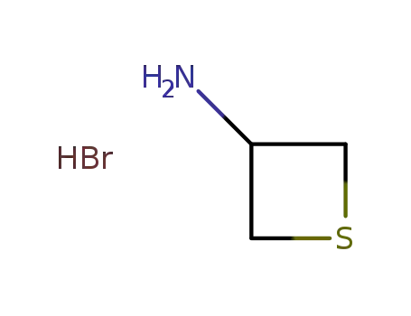 Molecular Structure of 943437-99-8 (thietan-3-amine hydrobromide)