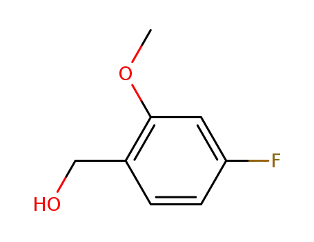 Molecular Structure of 157068-03-6 (4-FLUORO-2-METHOXYBENZYL ALCOHOL)