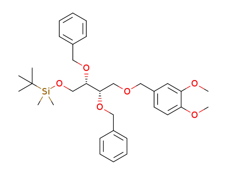 (2S,3S)-2,3-bis(benzyloxy)-4-(tert-butyldimethylsilyloxy)-1-(3,4-dimethoxybenzyloxy)butane