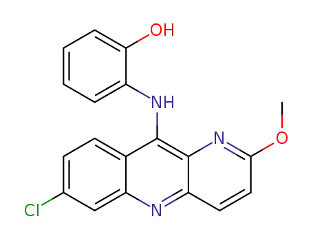 2-((7-chloro-2-methoxybenzo[b][1,5]naphthyridin-10-yl)amino)phenol