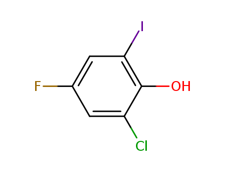 2-chloro-4-fluoro-6-iodophenol