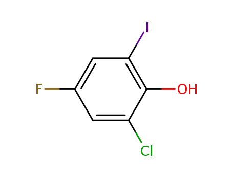 2-chloro-4-fluoro-6-iodophenol