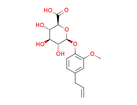 2-methoxy-4-(prop-2-en-1-yl)phenyl beta-D-glucopyranosiduronic acid