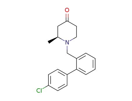 (S)-1-(4'-chloro-biphenyl-2-ylmethyl)-2-methyl-piperidin-4-one