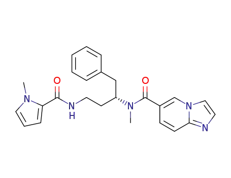 (S)-N-methyl-N-(4-(1-methyl-1H-pyrrole-2-carboxamido)-1-phenylbutan-2-yl)imidazo[1,2-a]pyridine-6-carboxamide