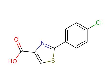 2-(4-Chlorophenyl)-1,3-thiazole-4-carboxylic acid 17228-98-7