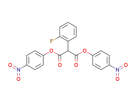1,3-bis(4-nitrophenyl) 2-(2-fluorophenyl)propanedioate
